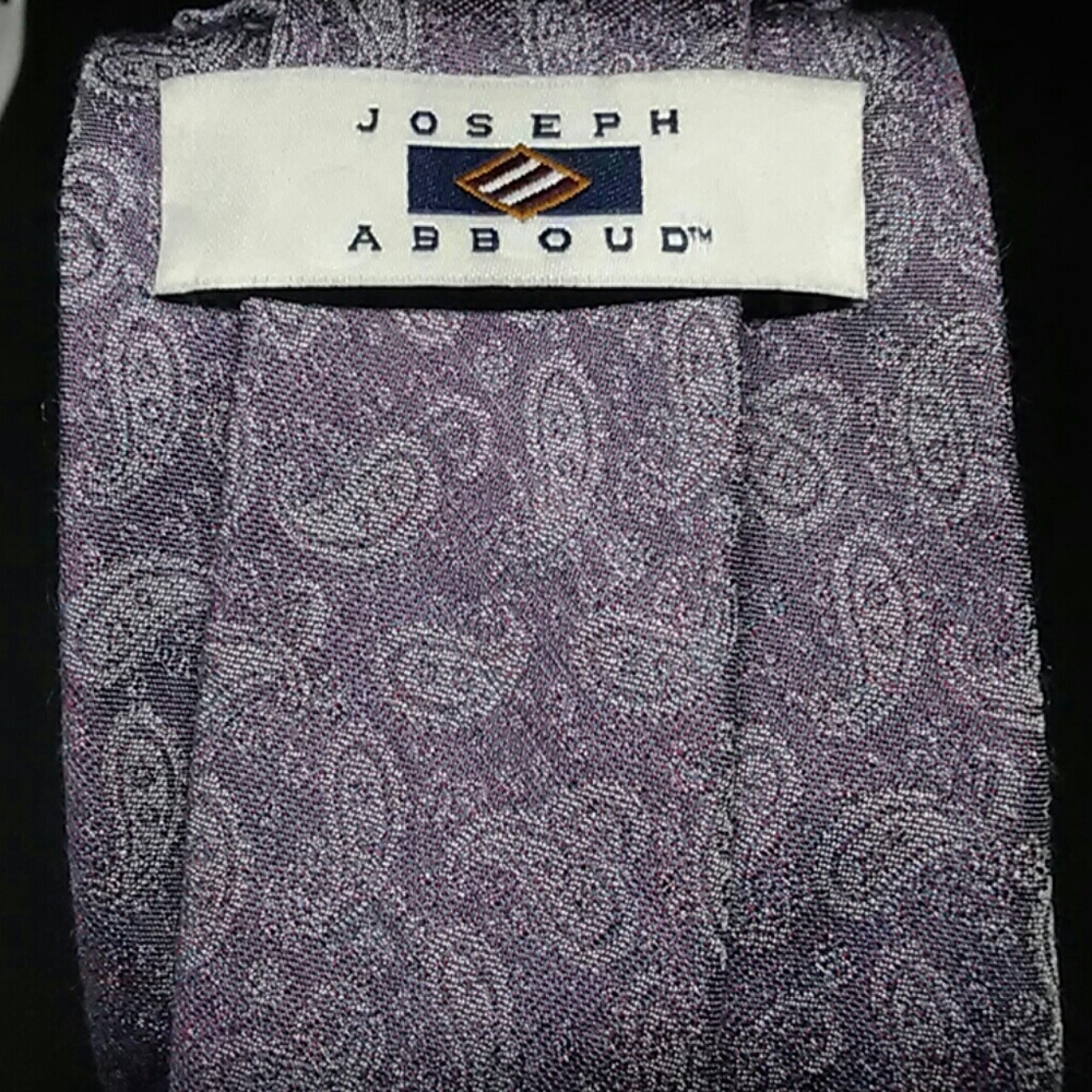 Men Light Purple Neck Tie